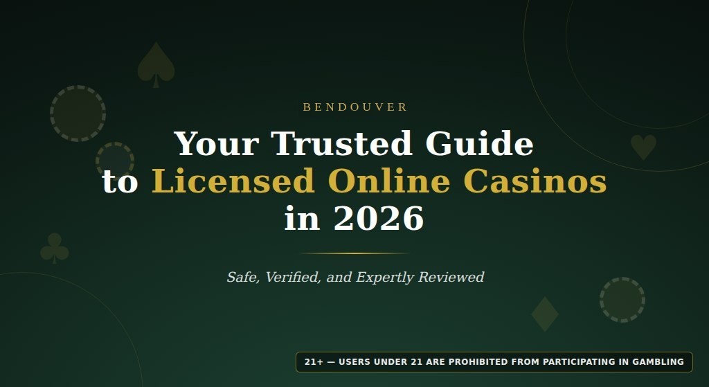Legal online casinos guide 2026